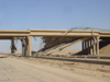 Bombed Bridge On The Road To Baghdad