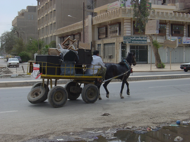 Moving By Horse Cart