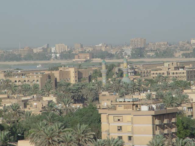 Down Town Baghdad From The Al Hamra Hotel