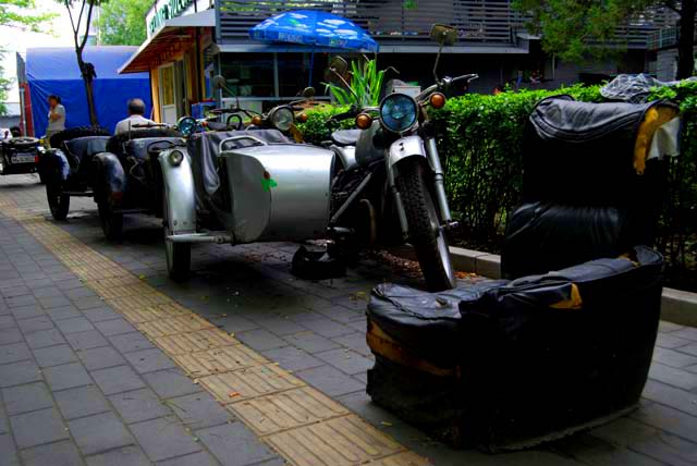 Motorcycle Sidecar And Chair