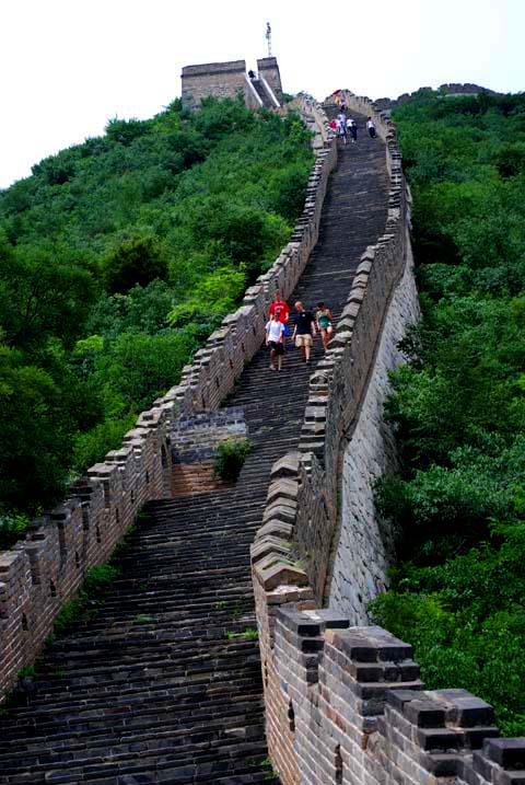 Long Stairs On Wall