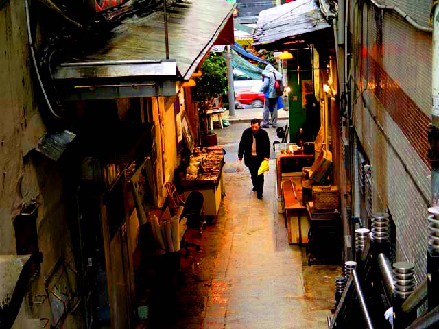 Alley Food Stalls