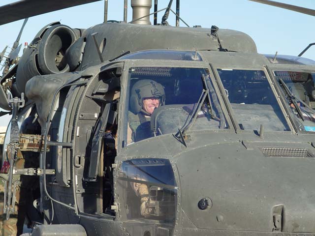 Two Pilots In A Blackhawk