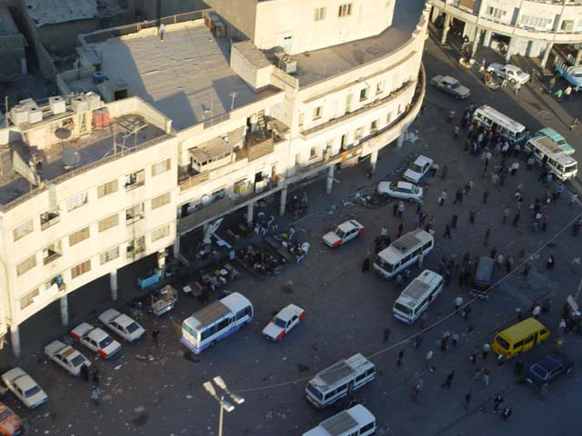 Street Scene From The Air