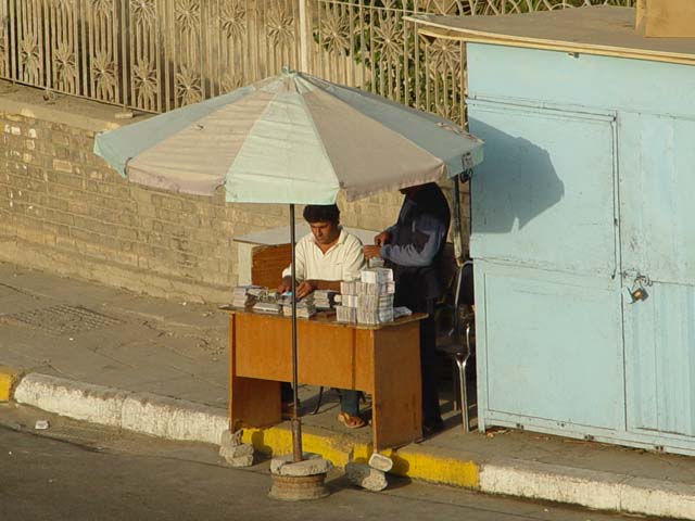 Money Changer On The Street