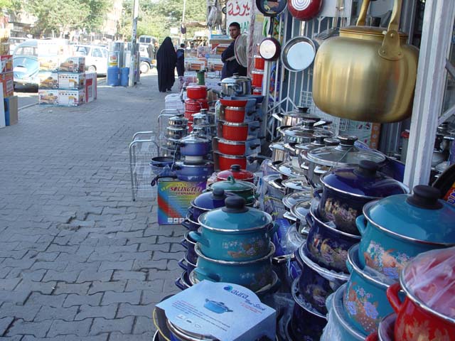 Pots And Pans On Karada Street