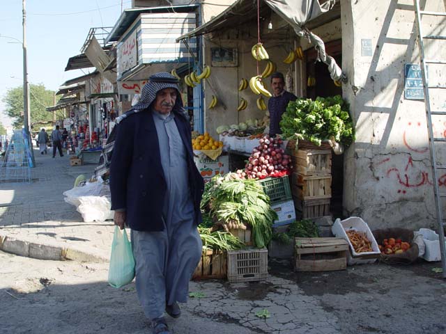 Man Shopping On Karada Street