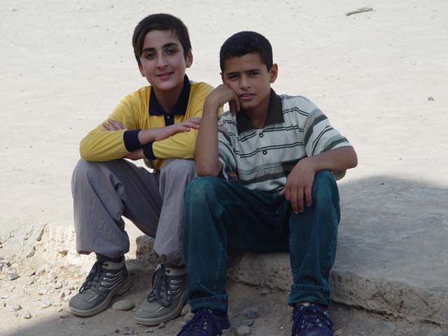 Two Boys In Balad