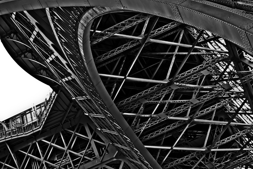 Eiffel Tower-Inside 1st Level