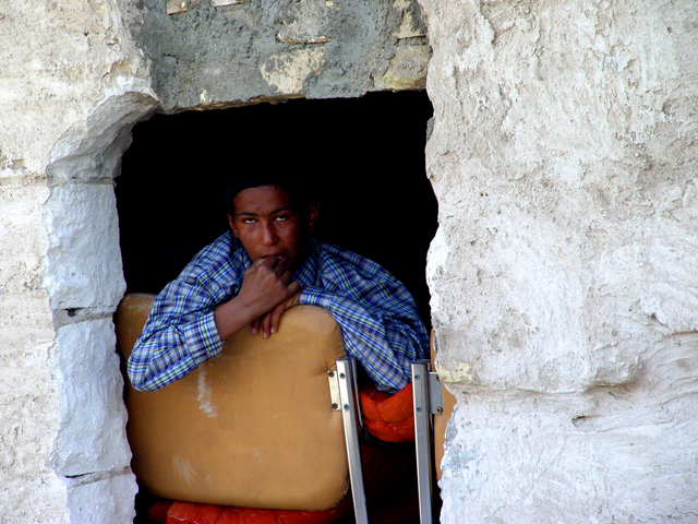 Baghdad Boy In A Window