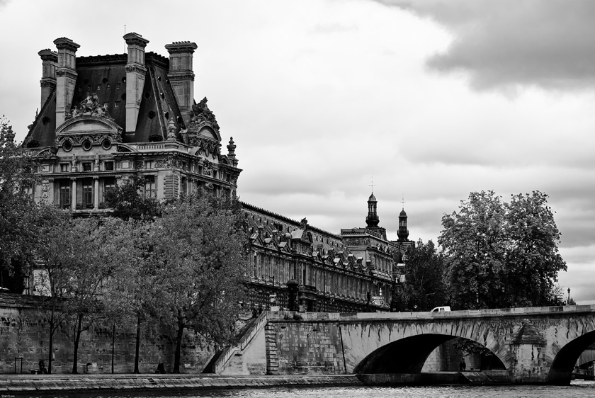 Louvre From the Seine