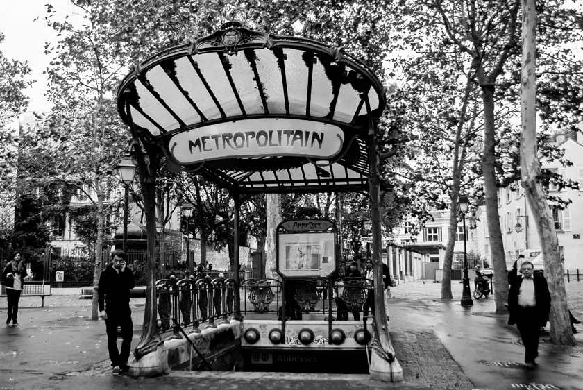 Metro Station Entrance Abbesses