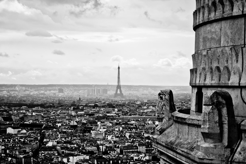 Eiffel Tower from Sacre-Coeur