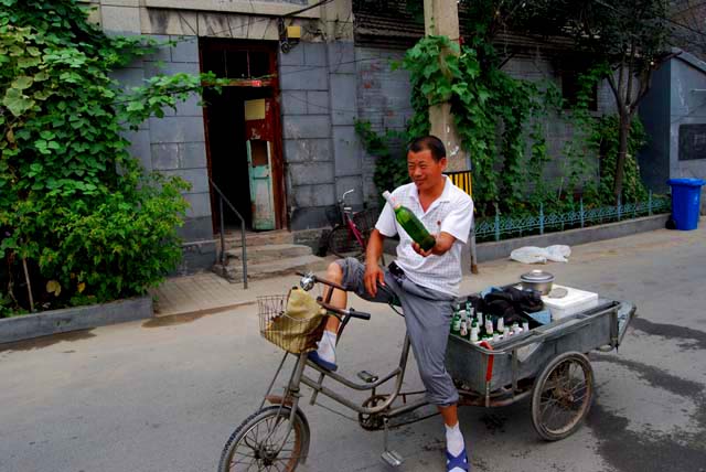 Bike Beer Salesman