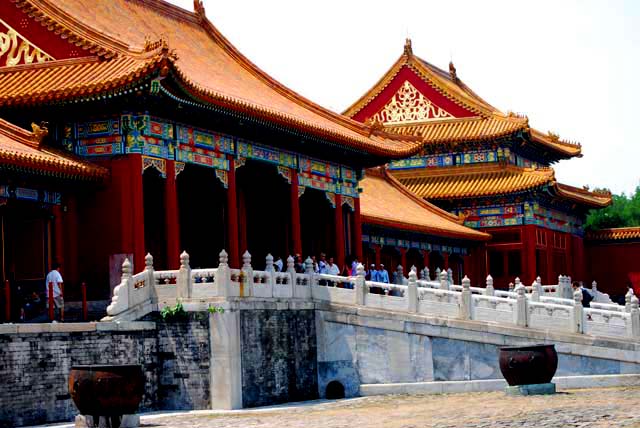 Inside Forbidden City Entrance